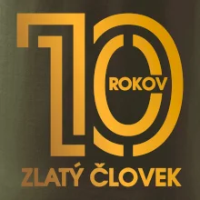 10 rokov zlatý človek