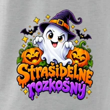 Strašidelne rozkošný duch s tekvicami