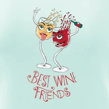 Best wine friends dancing (Pecka design)