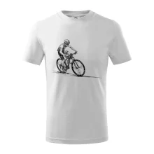 MTB kreslený cyklista MTB kreslený cyklista