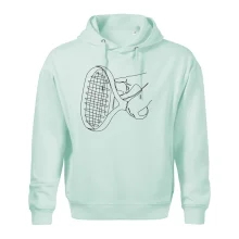 Tenisová raketa jedným ťahom Tenisová raketa jedným ťahom