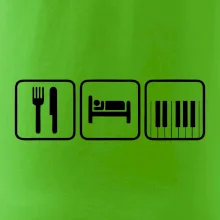 Eat sleep piano v rade