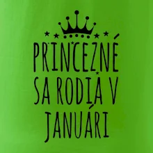 Princezné sa rodia v januári