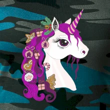 Vianočný jednorožec Vianočný jednorožec