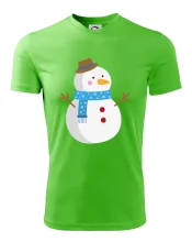 Snehuliak so šálom