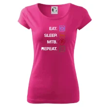 Eat sleep MTB repeat