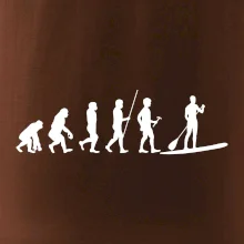 Evoluce paddleboard muž