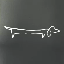 Jazvečík - kreslený