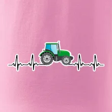 Traktor farebný ekg