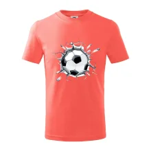 Futbalová lopta v triku