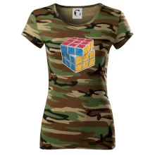 Rubikova kocka kreslená