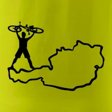 Cyklista - Mapa Rakúska