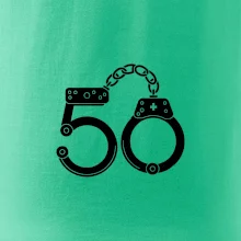 Narodeninové tričko pre policajta - putá 50