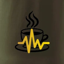 Káva EKG hrnček Káva EKG hrnček