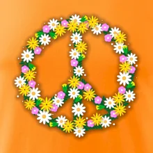 Peace symbol margaréty