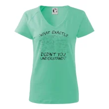 What exactly didn't you understand - physics What exactly didn't you understand - physics