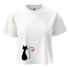 Zamilovaná mačka chvostík