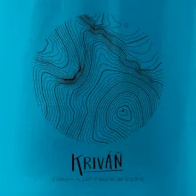 Kriváň - vrstevnice v kruhu