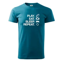 Play Eat Sleep Repeat americký fotbal Play Eat Sleep Repeat americký fotbal