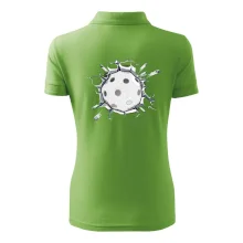 Florbal lopta v triku Florbal lopta v triku