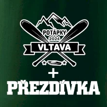 K vode - pádla hory (vlastný nápis)