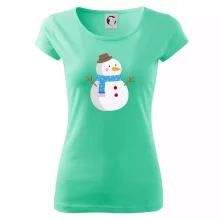 Snehuliak so šálom