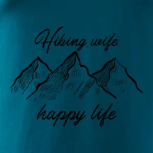 Hiking wife happy life