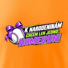 K narodeninám chcem len homerun