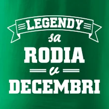 Legendy sa rodia v decembri