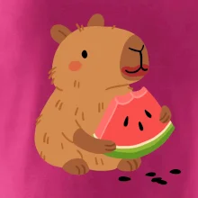 Kapybara s melónom Kapybara s melónom