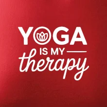 Yoga Is My Therapy nápis