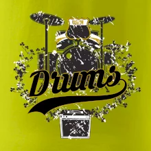 Drums - kreslené bubny Drums - kreslené bubny