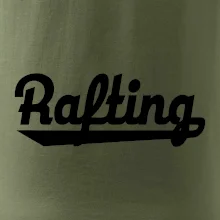 Rafting nápis