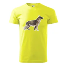 Nemecký ovčiak - hnedý kreslený