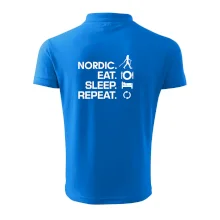 Nordic walking eat sleep