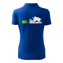 Kombajnista zelená a žltá