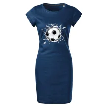 Futbalová lopta v triku Futbalová lopta v triku