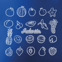 Frutarián ovocie vo štvorci