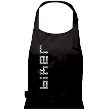 Biker nápis na výšku reťaz