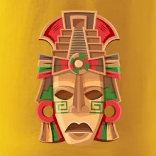 Mayové maska červené uši