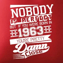 Nobody is perfect - 1963