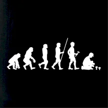 Evolúcia hubár muž