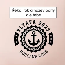 K vode - kotva (vlastný nápis) K vode - kotva (vlastný nápis)