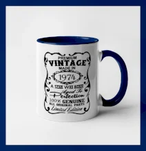 Vintage Etiketa - 1974