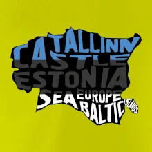 Mapy - názvy miest - Estónsko