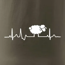 EKG čierna ovečka