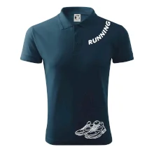 Running nápis šikmo