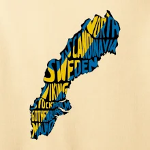 Mapy - názvy miest - Švédsko