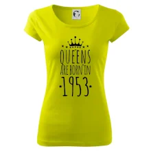 Queens are born in 1953