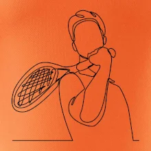 Tenista jedným ťahom